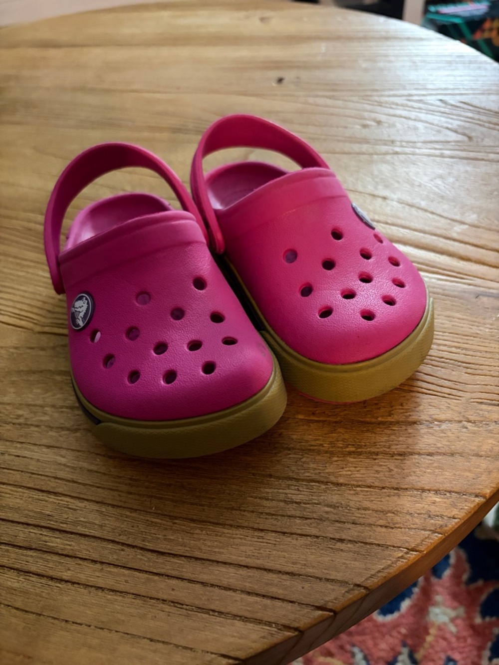 Crocs Toddler Crocband Clog Pink toddler Size 8/9